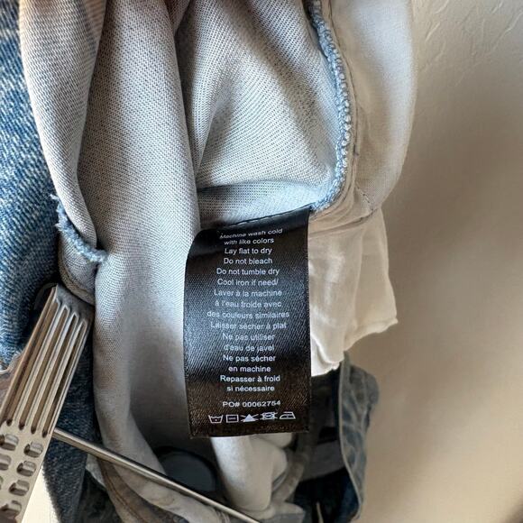 rag & bone Miramar Jean Print “w/rips at knee”Wide Leg Sweatpants 32 XL L - Picture 11 of 11